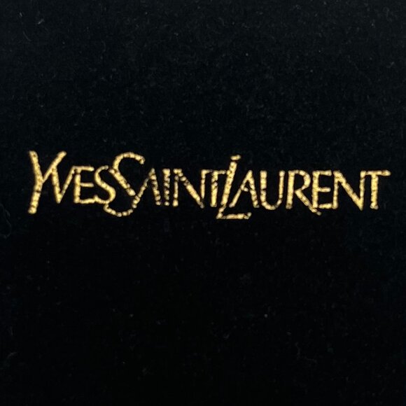 YSL Black Velvet Fold-over Dust Bag - Picture 2 of 3
